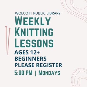 Weekly Knitting Work